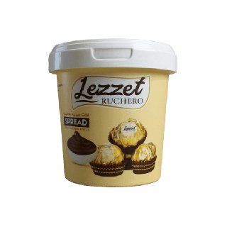 Lezzet RUchero Hazelnut Chocolate Cream with Biscuit Pieces900g