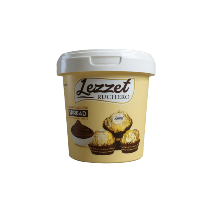 Lezzet RUchero Hazelnut Chocolate Cream with Biscuit Pieces900g