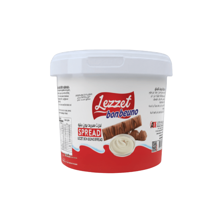 لازت بون بوينو كريمة شيكولاتة بيضاء بالبندق 900جرام