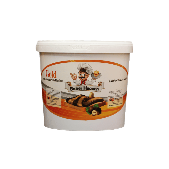 Baker Heaven Gold Cream Chocolate with Hazelnut10kg