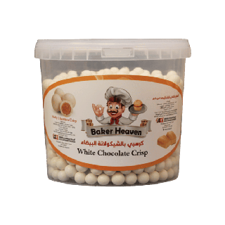 Baker Heaven Crispy Covered with White Chocolate Medium Size3kg