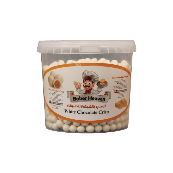 Baker Heaven Crispy Covered with White Chocolate Medium Size3kg